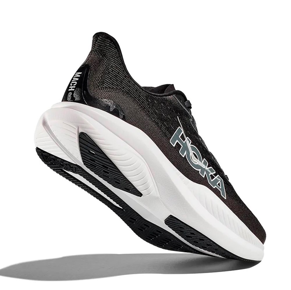 Tênis Hoka Mach 6 Masculino Preto/Branco Tênis Hoka Mach 6 Masculino Preto/Branco
