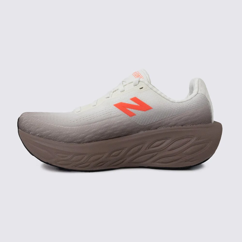 Tênis New Balance Fresh Foam X 1080 V14 Feminino Branco/Marrom Tênis New Balance Fresh Foam X 1080 V14 Feminino Branco/Marrom
