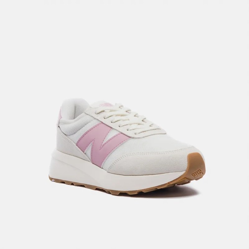Tênis New Balance 370v1 Branco/Rosa Tênis New Balance 370v1 Branco/Rosa