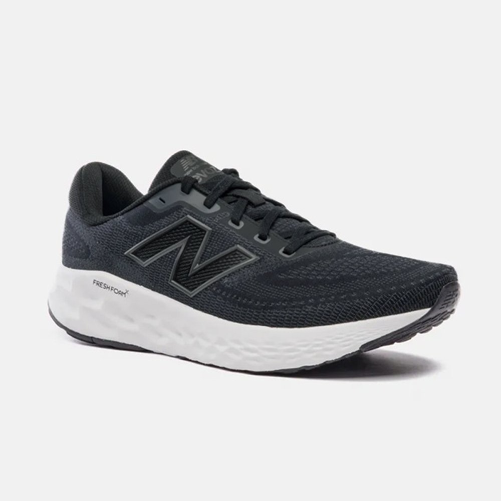 Tênis New Balance Fresh Foam X Evoz v4 Masculino Preto/Branco Tênis New Balance Fresh Foam X Evoz v4 Masculino Preto/Branco