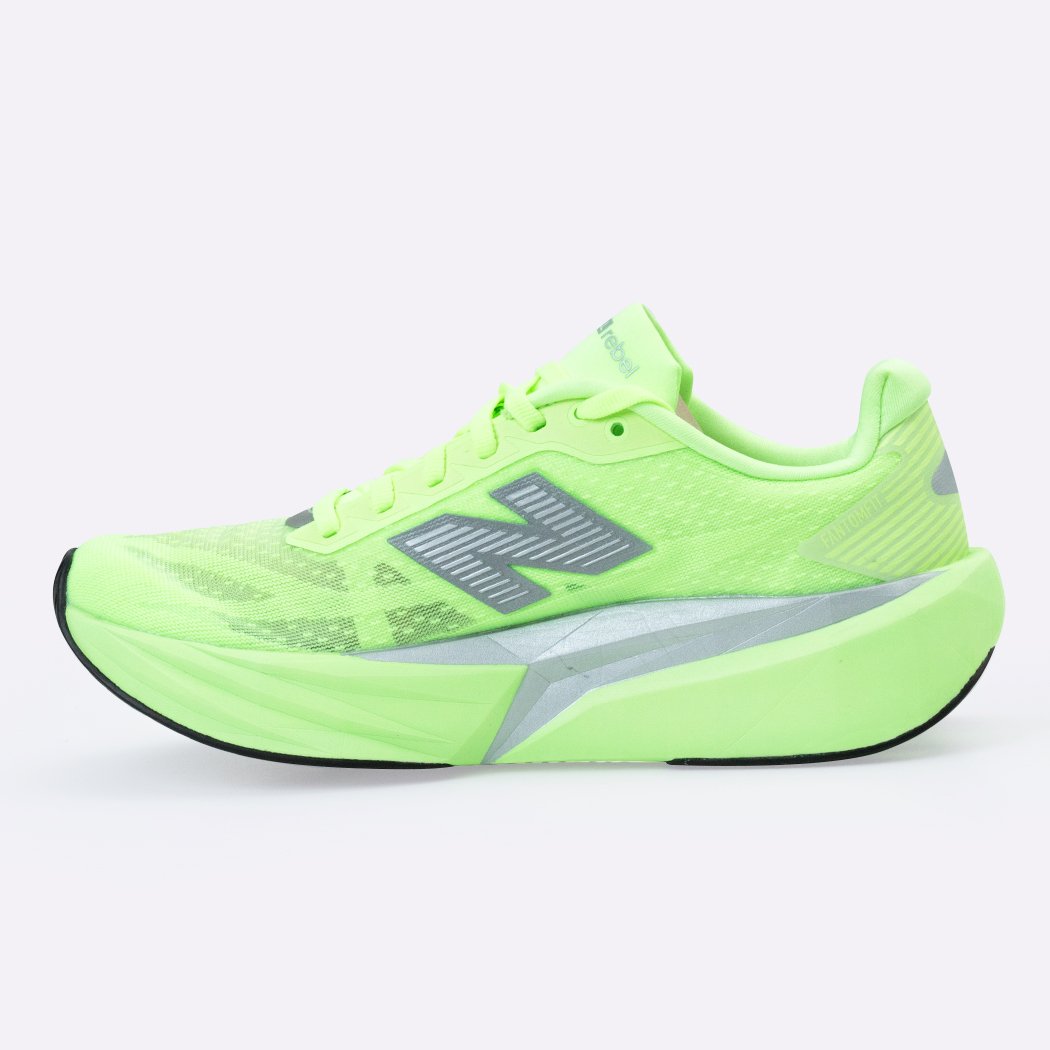 Tênis New Balance FuelCell Rebel v5 Masculino Verde Neon Tênis New Balance FuelCell Rebel v5 Masculino Verde Neon