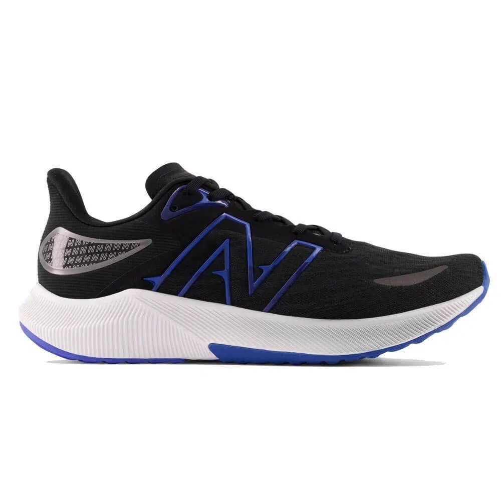 New balance azul shop preto