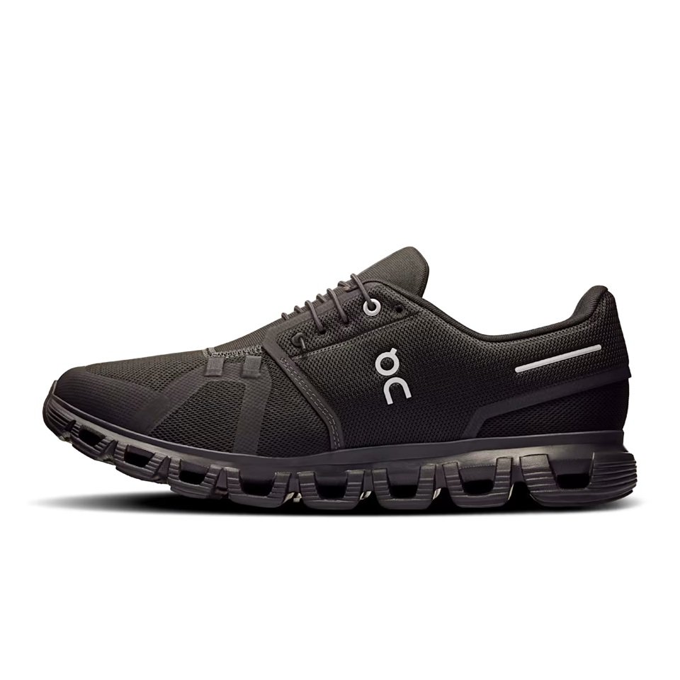 Tênis On Cloud 6 Masculino Preto e Preto Tênis On Cloud 6 Masculino Preto e Preto