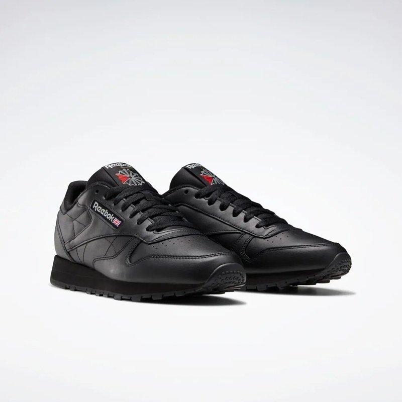 Tênis Reebok Classic Leather Masculino Preto Tênis Reebok Classic Leather Masculino Preto