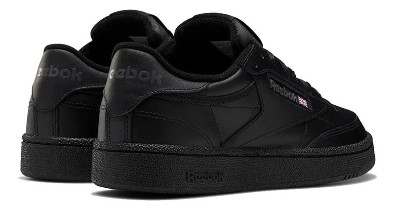 Tênis Reebok Club C 85 Unissex Preto Tênis Reebok Club C 85 Unissex Preto