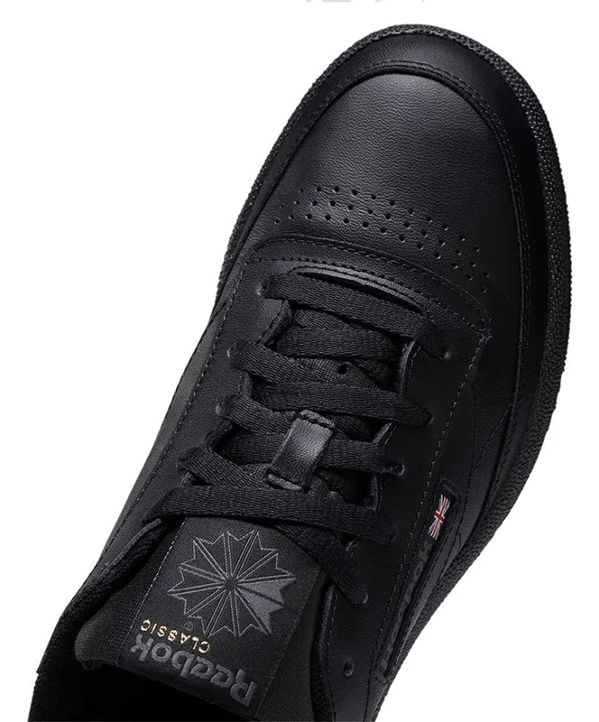 Tênis Reebok Club C 85 Unissex Preto Tênis Reebok Club C 85 Unissex Preto