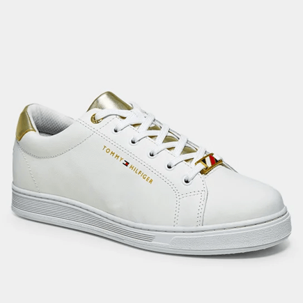 Tênis Tommy Hilfiger Lulu 9Y Feminino Branco Tênis Tommy Hilfiger Lulu 9Y Feminino Branco