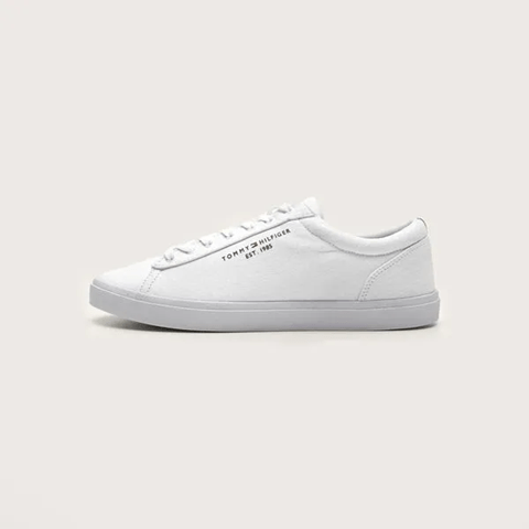 Tênis Tommy Hilfiger Clássico Harrison 5D5 Branco Tênis Tommy Hilfiger Clássico Harrison 5D5 Branco