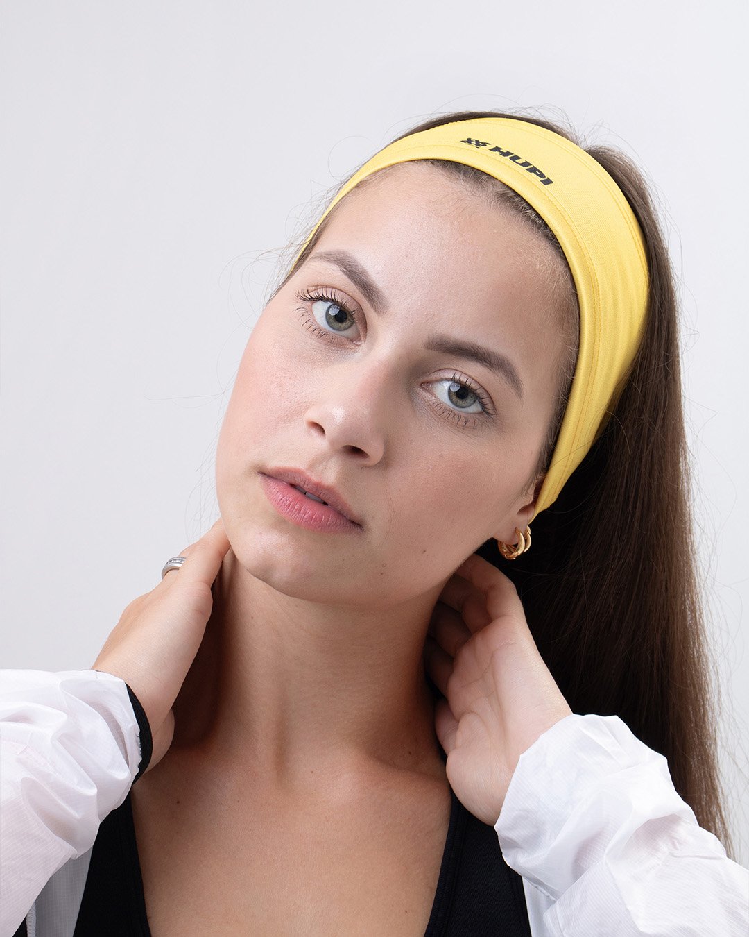 Testeira Headband Amarela HUPI Testeira Headband Amarela HUPI