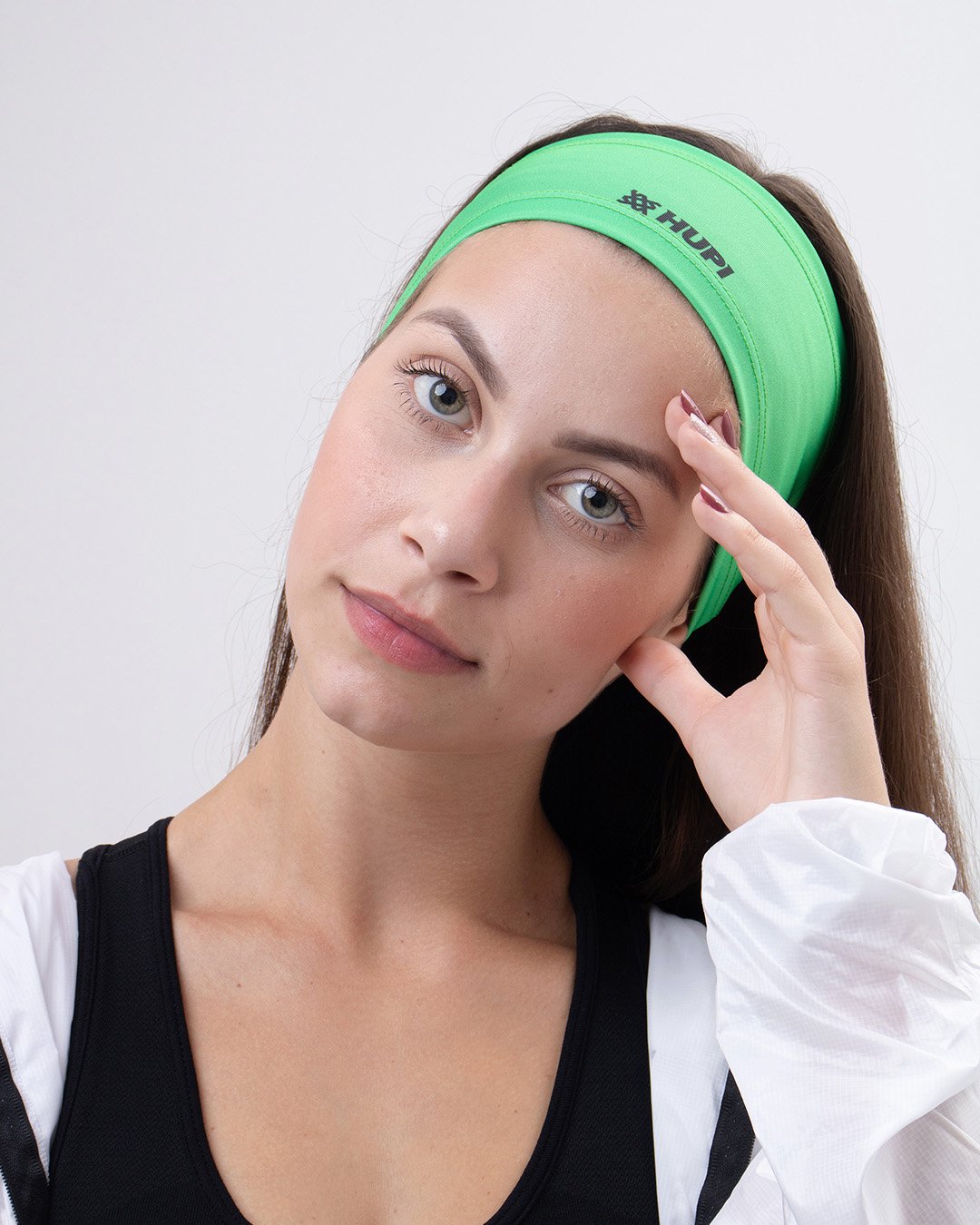 Testeira Headband Verde HUPI Testeira Headband Verde HUPI