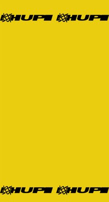 Bandana HUPI - Amarelo Liso