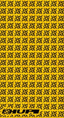 Bandana HUPI - Simbol Amarelo