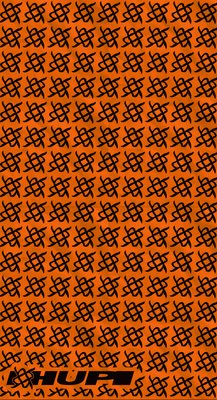Bandana HUPI - Simbol Laranja