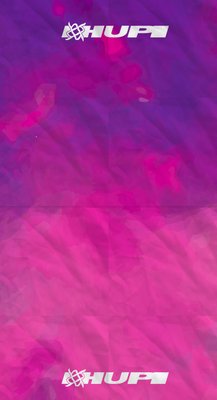 Bandana HUPI - Tie-Dye Rosa/Roxo