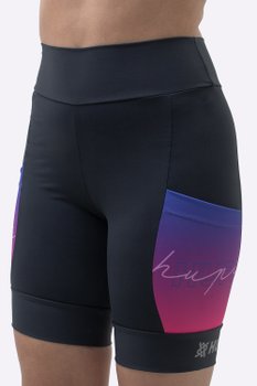 Bermuda Compressão Feminina HUPI Longa Colors Roxo