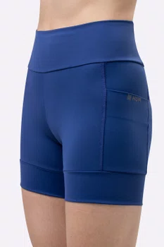 Bermuda de Compressão Feminina HUPI Curta Major Azul Marinho