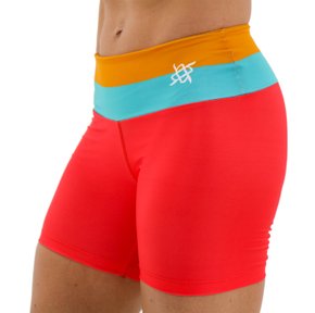 Bermuda Hupi Annie Verde/tangerine