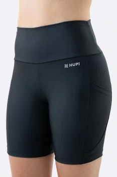 Bermuda Fitness Feminina HUPI Color Preto