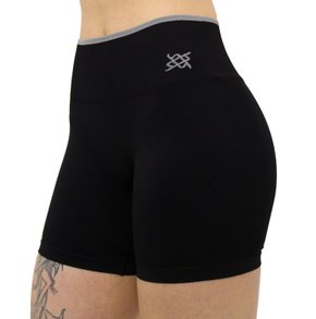 Bermuda HUPI Seamless Curta Preto