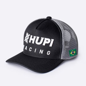 Boné HUPI Racing Preto/Cinza