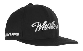 Boné HUPI Whistler Snapback Aba Reta Preto