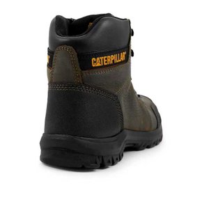 Cat Footwear Bota masculina de construção com bico composto Superlite Cool,  Marrom escuro, 7 Wide