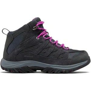 Bota Columbia Feminina Crestwood Mid Waterproof Grafite/Roxo