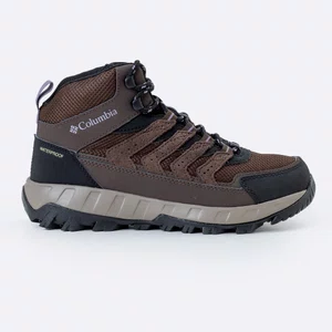 Bota Columbia Feminina Strata Trail Mid WP Marrom Lilás