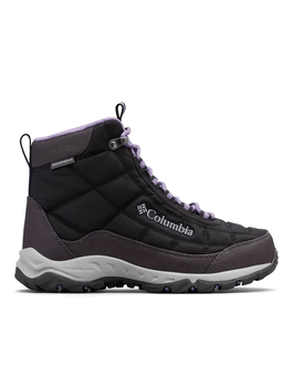 Bota Columbia Feminina Firecamp Preto/Roxo