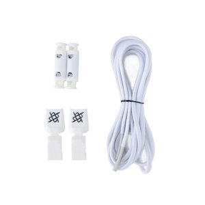 Cadarço Elástico HUPI LACES Branco Liso