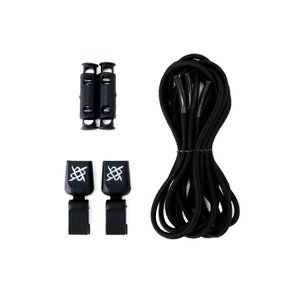 Cadarco Elastico HUPI Laces Preto Liso