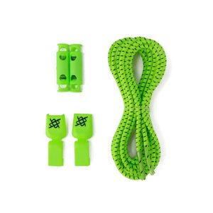 Cadarco Elastico HUPI Laces Verde Neon Risca Preta