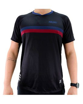 Camisa HUPI Running Track Masculina Preto