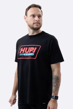 Camiseta HUPI Casual Preta Racing