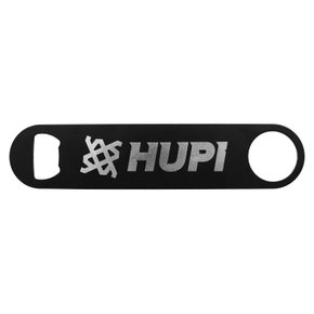 Chaveiro HUPI Breja Inox Preto