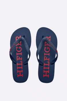 Chinelo Tommy Hilfiger Beach Azul Marinho
