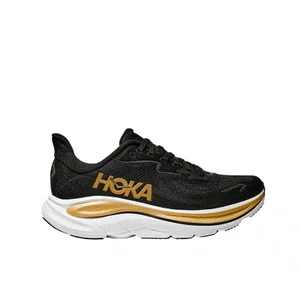 Tênis HOKA Clifton 10 Feminino Preto e Dourado