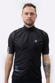 Colete Corta Vento HUPI Sonhe/Treine/Alcance - Preto