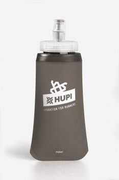 Garrafa Dobrável Soft Flask HUPI Cinza - 350ml