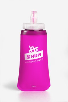 Garrafa Dobrável Soft Flask HUPI Rosa - 350ml