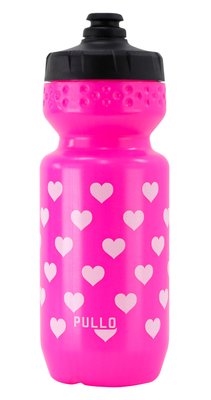 Garrafa Pullo My Heart Rosa 600ml