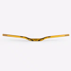 Guidão HUPI Strip 2026 Rise 30 780mm Dourado