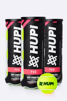 Kit 3 Tubos Bola Tênis HUPI Pró