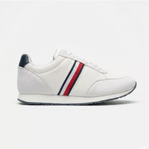Tênis Tommy Hilfiger Leeds Runner Mix Branco