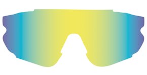 Lente Extra Bornio Amarelo Espelhado