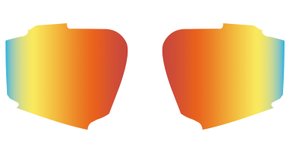 Lente Extra Force Vermelho Espelhado