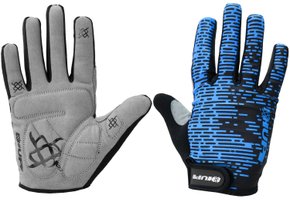 Luva Hupi Dedo Longo Bio Full Azul