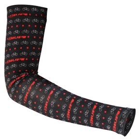 Manguito HUPI Love Bikes Preto Proteção UV50+