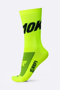 Meia HUPI 10K Amarelo Neon