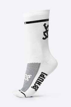 Meia HUPI Big Sun Branco